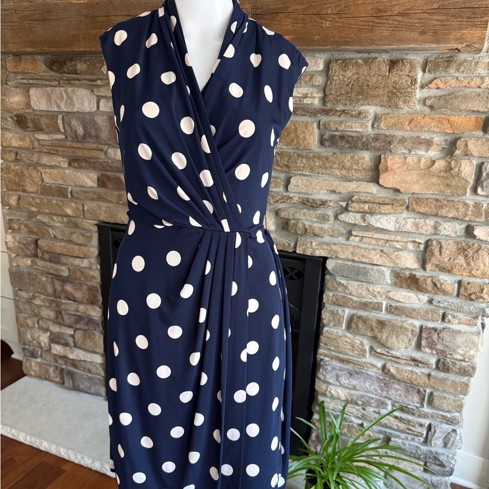 Eliza J Polka Dot Dress - Picture 2 of 11